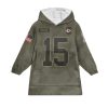 Mahomes 15 Chiefs Football Blanket Hoodie