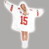 Mahomes 15 Chiefs Football Unisex Blanket Hoodie 2