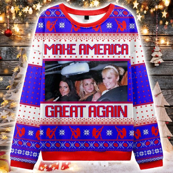 Make America Great Again Ugly Christmas Sweater