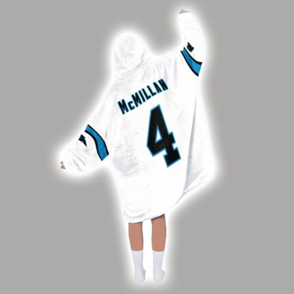 Mcmillan 4 Carolina Football Unisex Blanket Hoodie 1