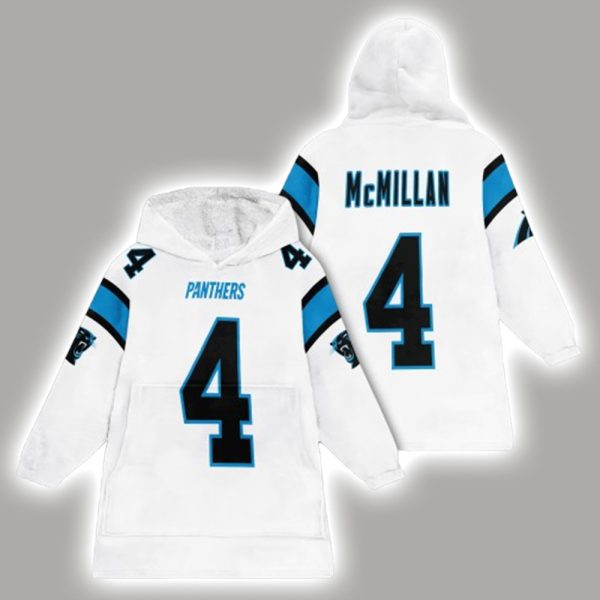 Mcmillan 4 Carolina Football Unisex Blanket Hoodie