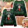 Meowy Grumpy Festive Christmas Ugly Sweater