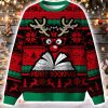 Merry Bookmas Ugly Christmas Sweater