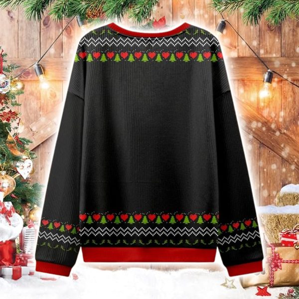 Merry Christmas Caterpillar Ugly Christmas Sweater
