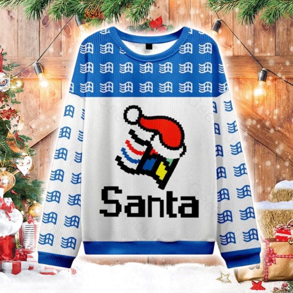 Micro Santa Ugly Christmas Sweater
