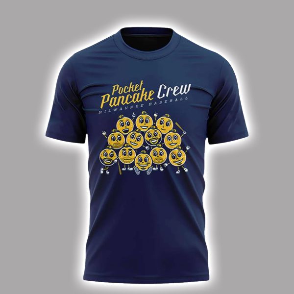 Milwaukee Brewers Pocket Pancake Crew Shirt