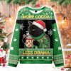 More Cocoa Less Drama Christmas Ugly Sweater
