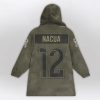 Nacua 12 Rams Football Blanket Hoodie 2