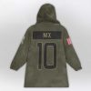 Nix 10 Denver Football Blanket Hoodie