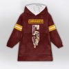 Daniels 5 Washington Football Unisex Blanket Hoodie