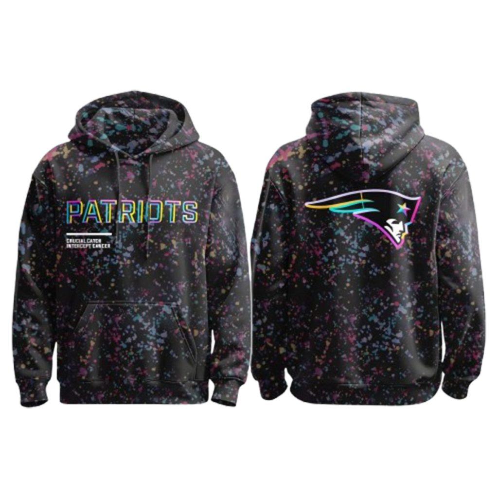 Patriots Crucial Catch 2025 Hoodie