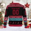 Personalized Diamondbacks Baseball 2025 Ugly Christmas Sweater