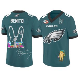 Eagles Bad Bunny Halftime Show Benito Bowl Jersey