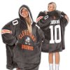 Judkins 10 Browns Football Unisex Blanket Hoodie 1