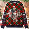 Raccoon Concert Ugly Christmas Sweater