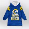 Rams House 12 Los Angeles Football Unisex Blanket Hoodie