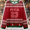 Red Psalm 23 Christian Ugly Christmas Sweater