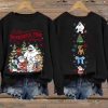 Retro Christmas The Most Wonderful Time Of The Year Print Sweatshirt 1