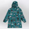 SB 26 Eagles Football Unisex Blanket Hoodie 2