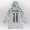 SN 11 Seahawks Football Unisex Blanket Hoodie