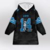 ST Brown SB 14 Lions Football Unisex Blanket Hoodie