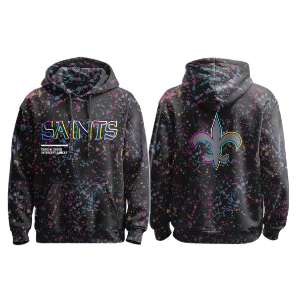 Saints Crucial Catch 2025 Hoodie