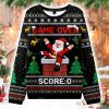 Santa Claus Fell Into The Chimney Christmas Ugly Sweater