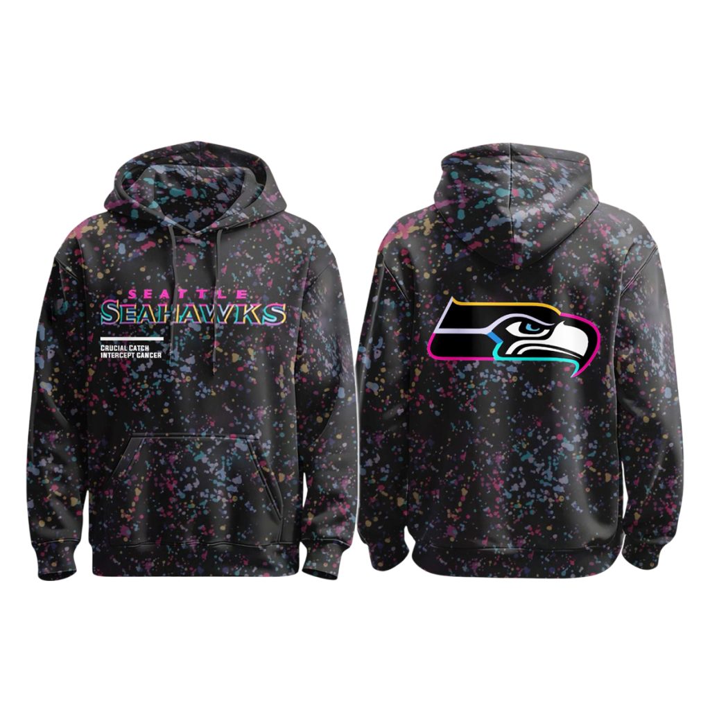Seahawks Crucial Catch 2025 Hoodie