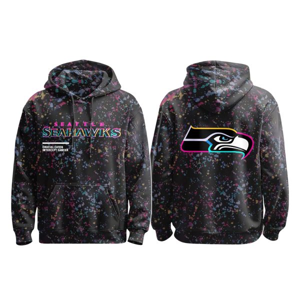 Seahawks Crucial Catch 2025 Hoodie