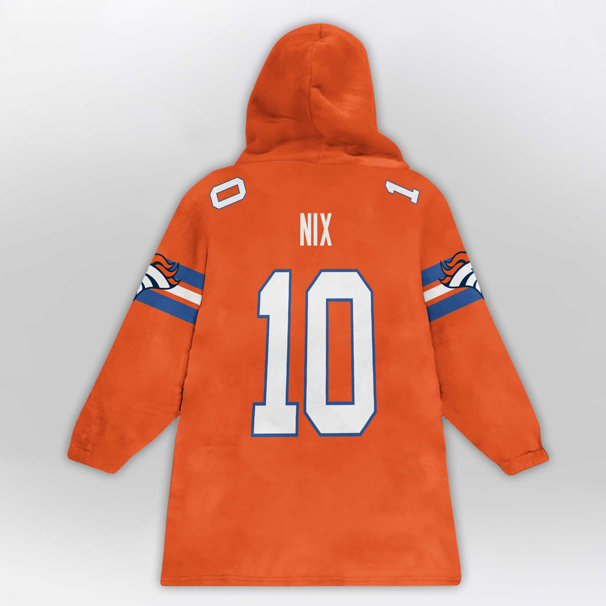 She Loves The 10 broncos Football Unisex Blanket Hoodie 2