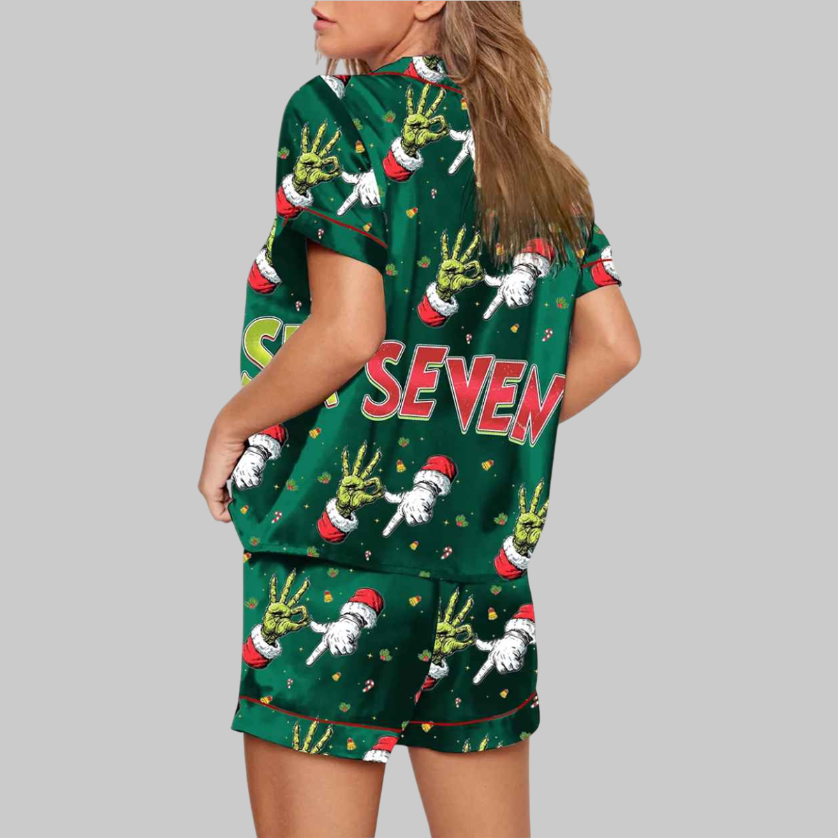Six Seven Christmas Pajama Set