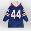 Skattebo 44 Giants Football Unisex Blanket Hoodie