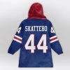 Skattebo 44 Giants Football Unisex Blanket Hoodie 2