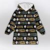 Steelers Football Unisex Blanket Hoodie