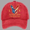 Super Bowl 2026 Bunny Football Music Lover Hat 2