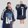 Titan Up Ward 1 Tennessee Football Unisex Blanket Hoodie 1