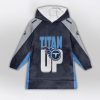 Titan Up Ward 1 Tennessee Football Unisex Blanket Hoodie