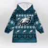 Ugly Philadelphia Football Unisex Blanket Hoodie