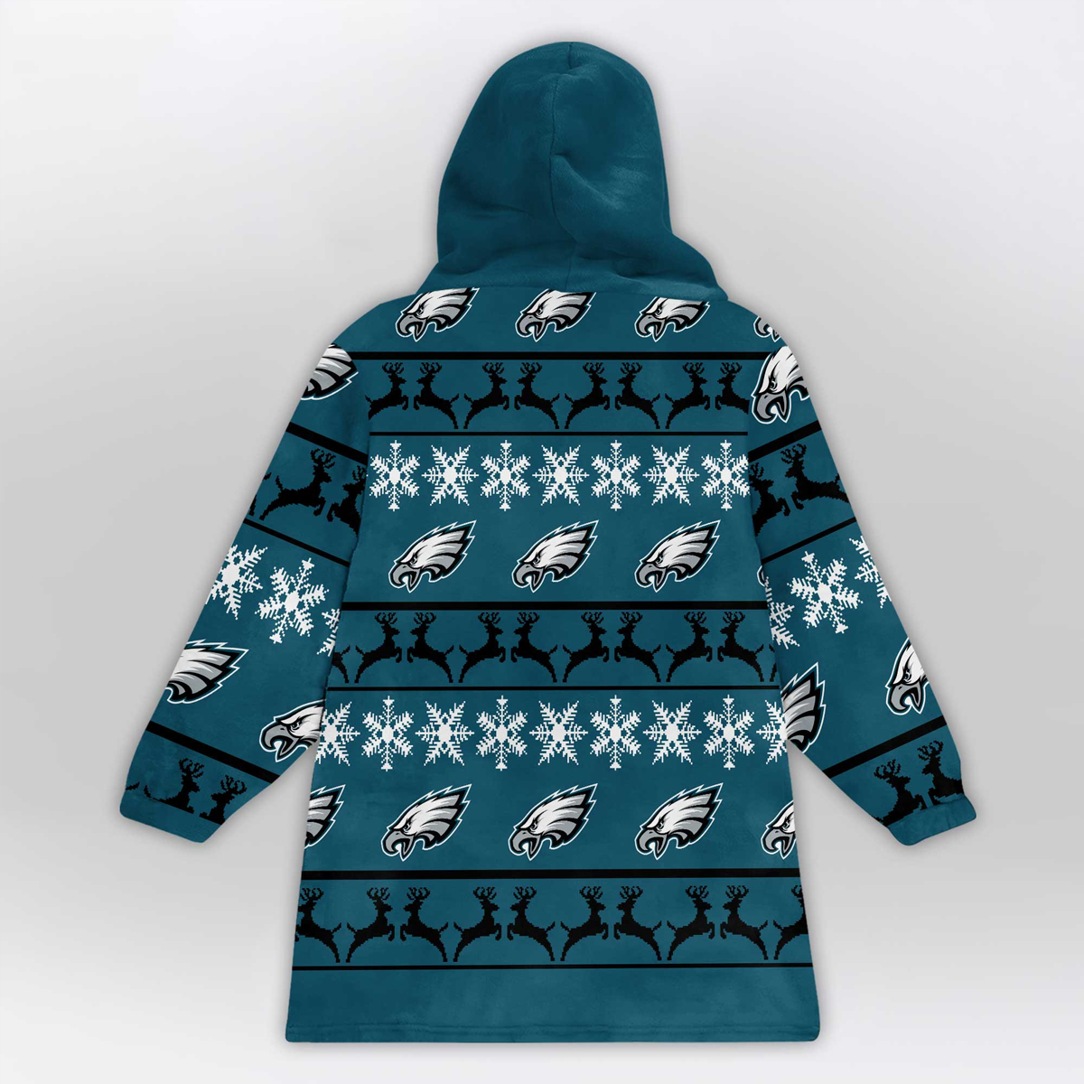 Ugly Philadelphia Football Unisex Blanket Hoodie 2