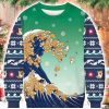 Ukiyo e Shiba Inu Ugly Christmas Sweater