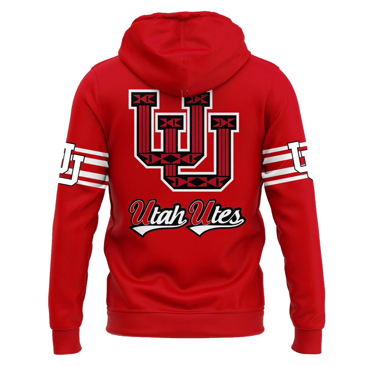 Utah Utes The Muss 2025 All In Red Hoodie 2