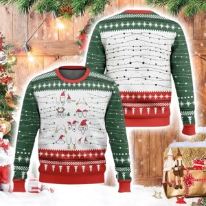 Funny Christmas Tities Ugly Sweater