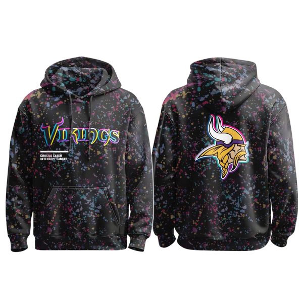 Vikings Crucial Catch 2025 Hoodie