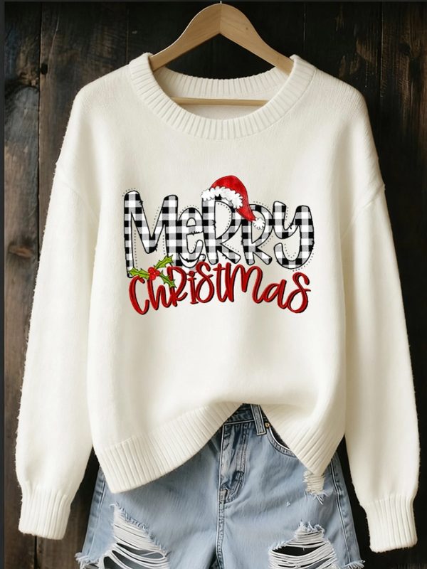 Womens Christmas Animal Souvenir Ugly Sweater