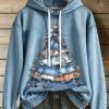 Womens Christmas Tree Hoodies