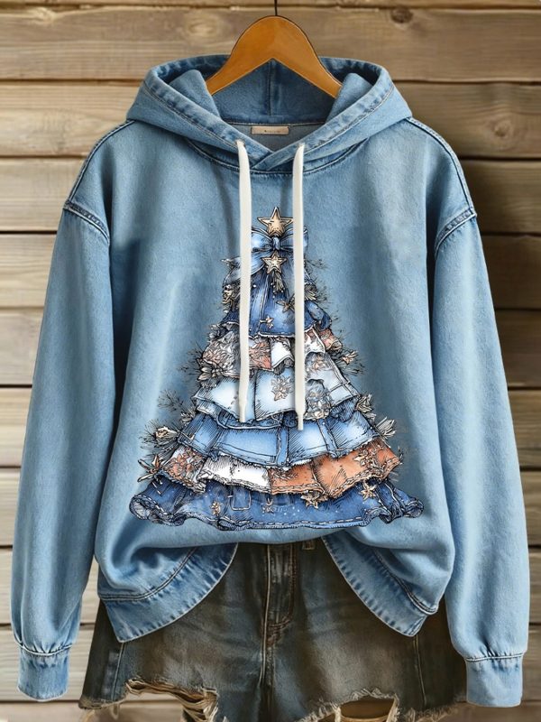 Womens Christmas Tree Hoodies