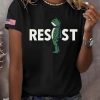 Women's FDT Portland Frog Print Crew Neck T Shirt