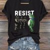 Women's FDT Portland Frog Protest Revolt Machine Print Shirt