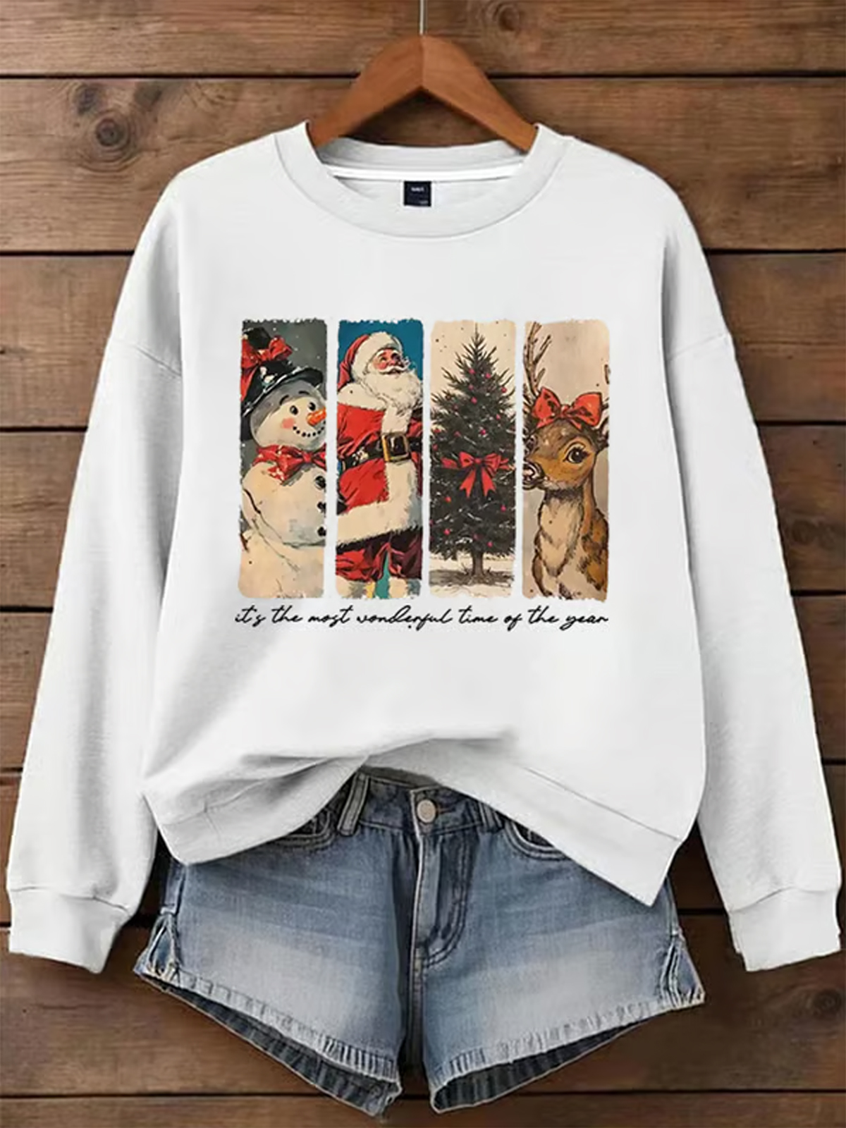 Women's It's The Most Wonderful Time Of The Year Christmas Sweatshirts