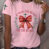 Womens Jesus Is The Reason Print T Shirt 2
